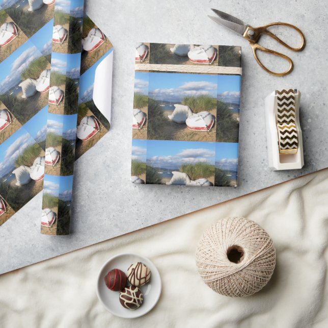 BOATS WRAPPING PAPER (Crafts)