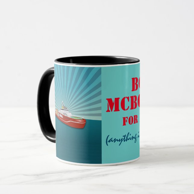 Boaty McBoatface for President Mug (Front Left)