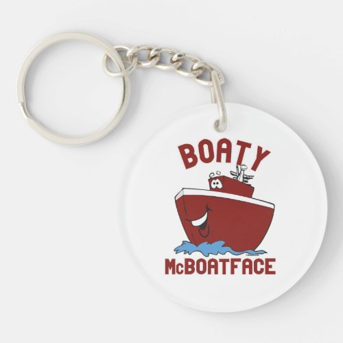 Boaty McBoatface Keychain
