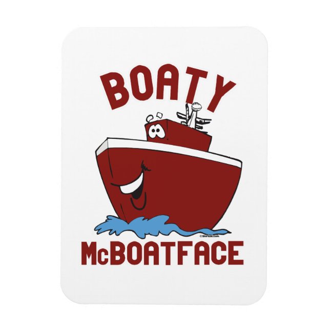 Boaty McBoatface Magnet (Vertical)