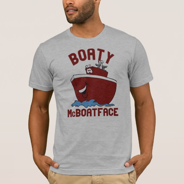 Boaty McBoatface T-Shirt (Front)