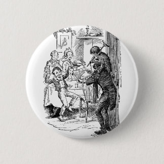 Bob and Tiny Tim Pinback Button