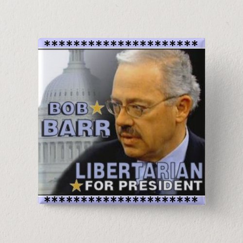Bob Barr Square Button