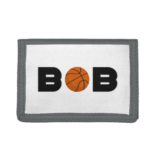 Bob Basketball Trifold Wallet