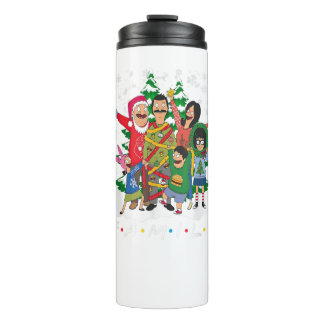 Bob Burgers Family Christmas for Man Woman Thermal Tumbler