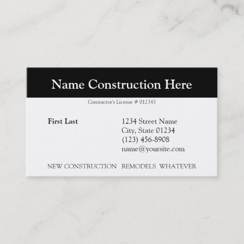 Bob Business Card Template