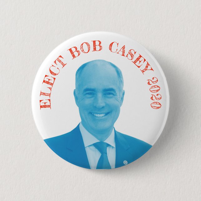 Bob Casey for President Button (Front)