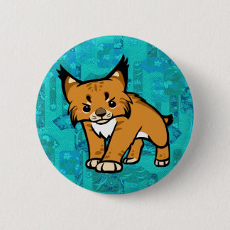 Bob Cat Pinback Button