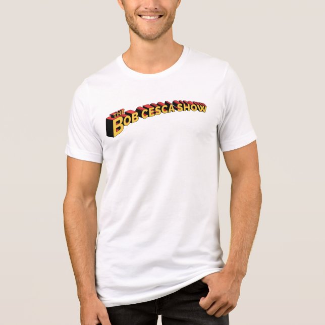 Bob Cesca Show Superhero Shirts (Front)