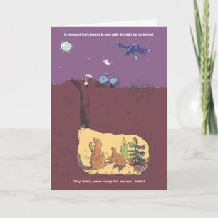 Bob Christmas Holiday Card