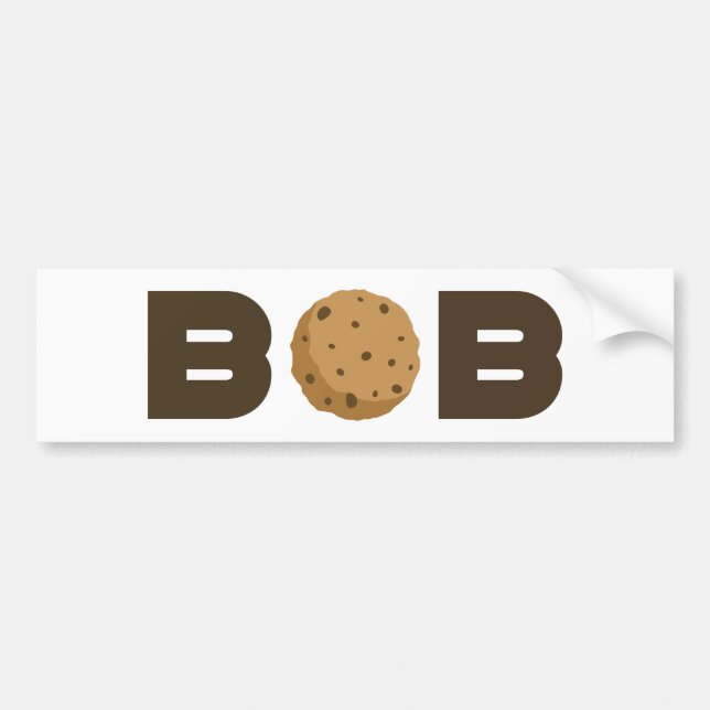 Bob cookie bumper sticker (Front)