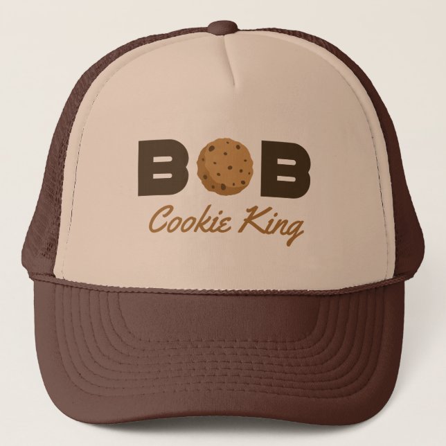 Bob cookie King Trucker Hat (Front)
