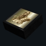 Bob Cratchit and Tiny Tim Christmas Carol Jewelry Box<br><div class="desc">Image of Bob Cratchit and Tiny Tim reworked from A Christmas Carol by Charles Dickens. Always insist on images with the "By Remi" insignia. Please feel free to add your own text. More images can be found at http://frontiernowimages.com</div>
