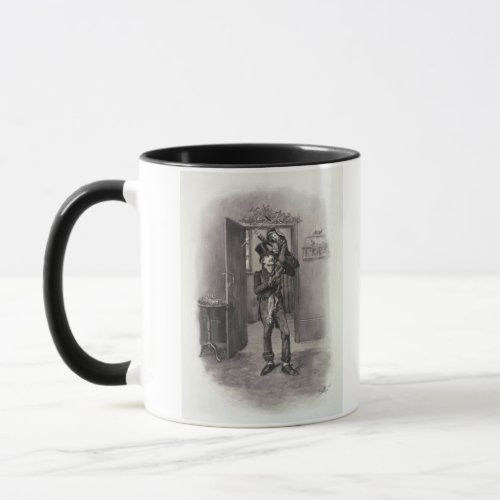 Bob Cratchit and Tiny Tim from Charles Dickens Mug