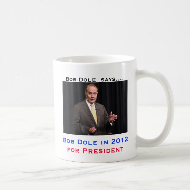 Bob Dole in 2012 Mug (Right)
