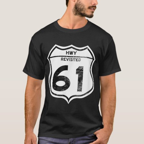 Bob Dylan Hwy 61 Officially Licensed  T_Shirt