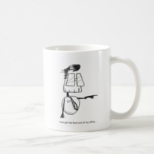 Bob 'GTFO' Mug (Lefthanded) (Right)
