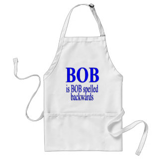 Bob is Bob backwards Adult Apron