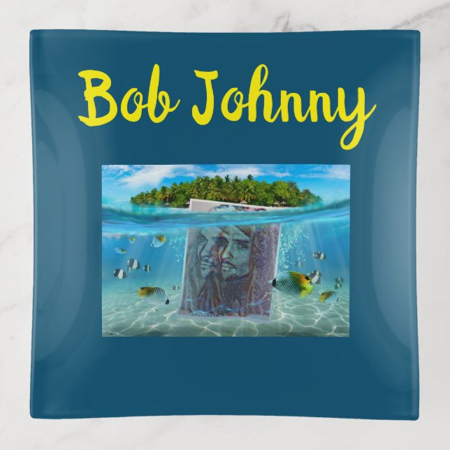 Bob Johnny Trinket Tray (Front)