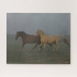 Bob Langrish Tennessee Walking Horses Running Jigsaw Puzzle