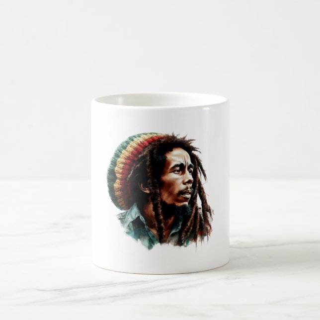 Bob Marley Coffee Mug (Center)