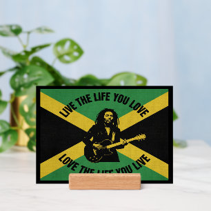 Bob Marley Desk Plaque Holder