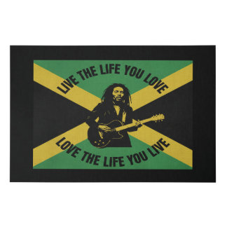Bob Marley Faux Canvas Print