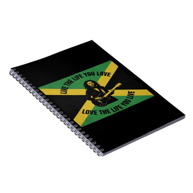 Bob Marley Notebook (Right Side)