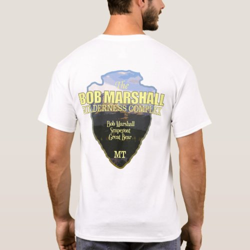 Bob Marshall Wilderness Complex arrowhead T_Shirt