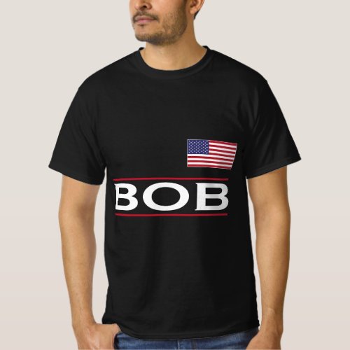 BOB Personalized Name Funny Birthday Gift Idea T_Shirt