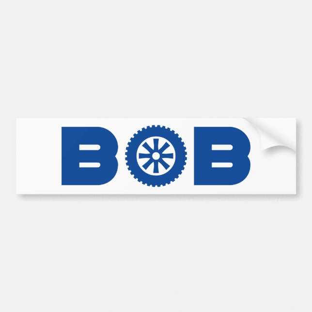 Bob Petrol Head Bumper Sticker (Front)
