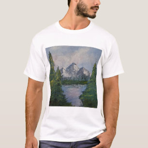Bob Ross Style Painting #2 T-Shirt