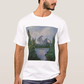 Bob Ross Style Painting #2 T-Shirt