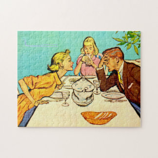 Bob’s had it with June’s dinner chatter Jigsaw Puzzle