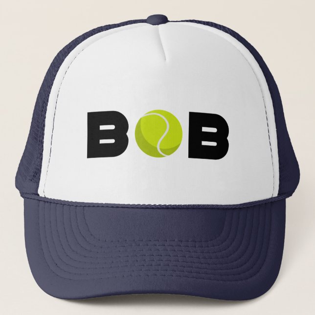 Bob Tennis Trucker Hat (Front)