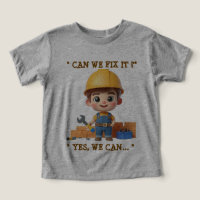 Bob the builder child toddler t-shirt