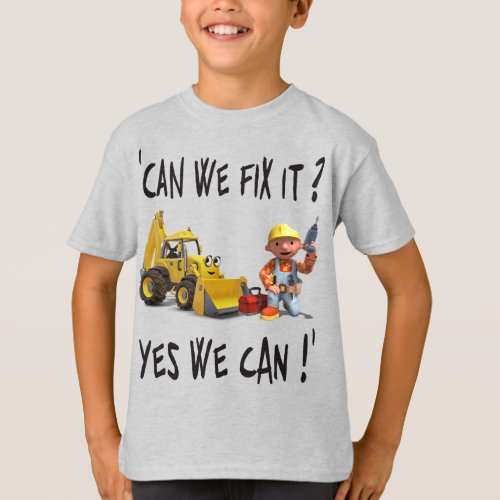 Bob the Builder Drill Action  T_Shirt
