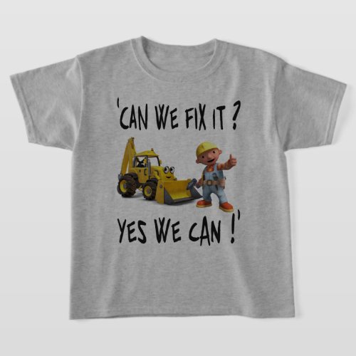 Bob the Builder Funny Scoope T_Shirt