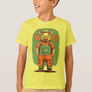 Bob the construction pig T-Shirt