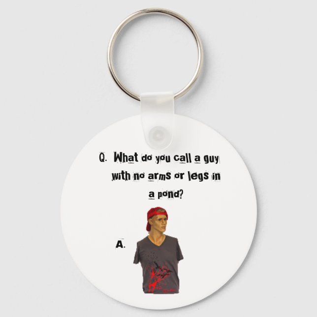 Bob the MANequin Keychains (Front)