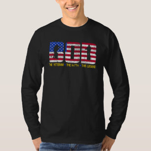 Bob The Veteran The Myth The Legend Shirt Fathers 