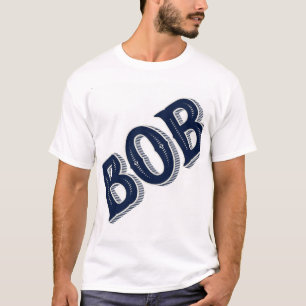 BOB Vintage Typography T-Shirt
