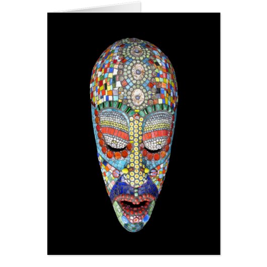 Bob, Why the Long Face? Mosaic Mask (Front)