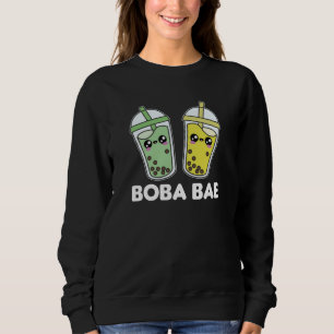 Boba Bae - Bubble Tea Kawaii Boba Tea Love Sweatshirt