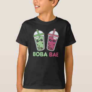 Boba Bae - Bubble Tea Kawaii Boba Tea Love T-Shirt