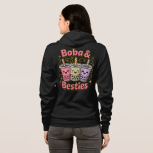 BOBA & Besties Vibes – Perfect for Boba Tea Lovers Hoodie