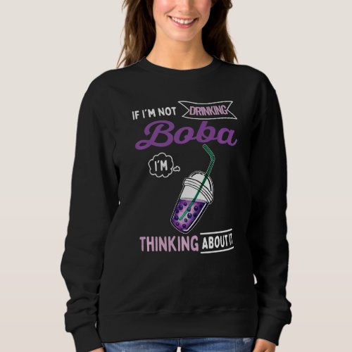 Boba Bubble Tea Sweatshirt