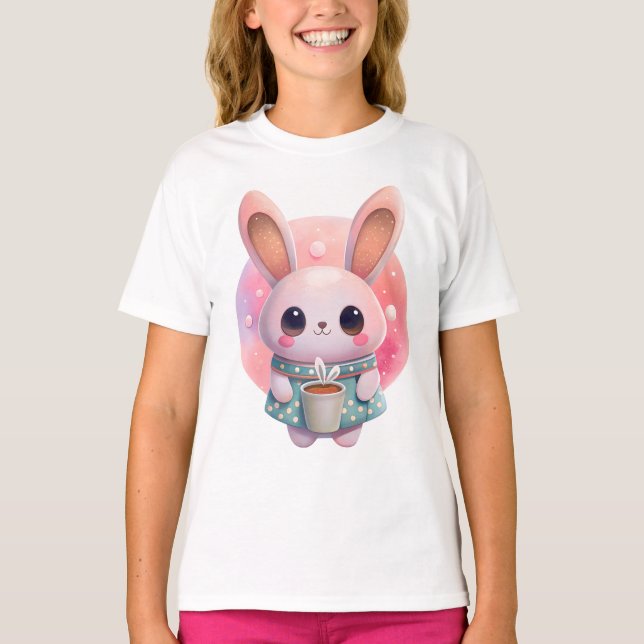 Boba Bunny Bliss T-Shirt (Front)