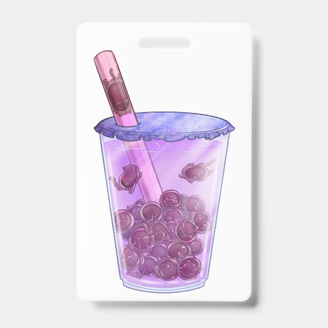Boba Cats Badge (Front)