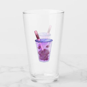 Boba Cats Glass